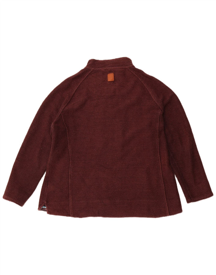 WEIRD FISH Chaqueta superior de chándal para mujer UK 20 2XL Algodón marrón