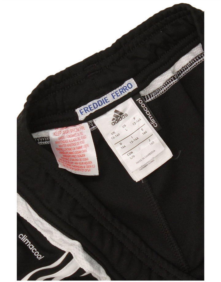 Adidas Chicos Climacool Chándal Pantalones 13-14 Años Negro Poliéster