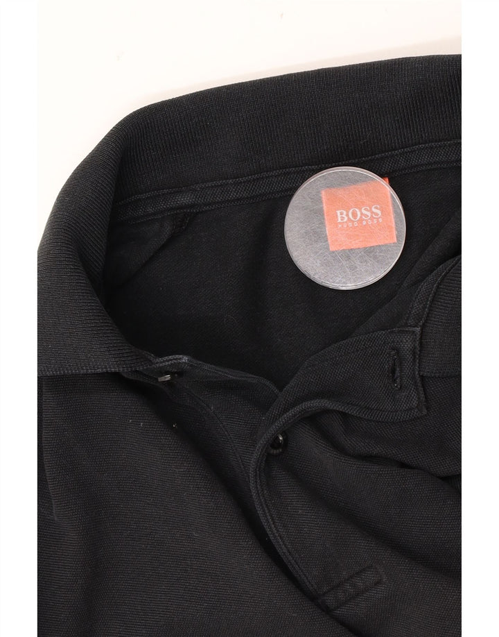 Polo Hugo Boss Hombre Negro Mediano