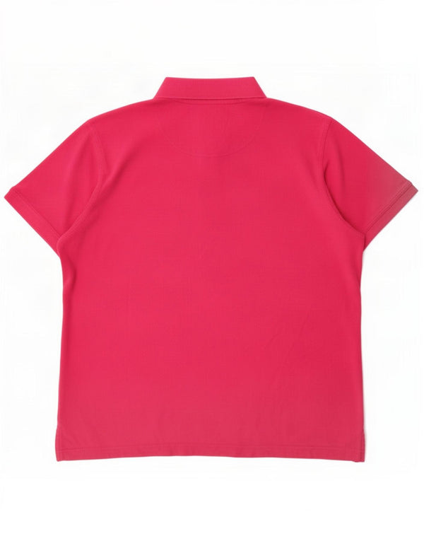 Pierre Cardin Polo para hombre 2XL Algodón rosa