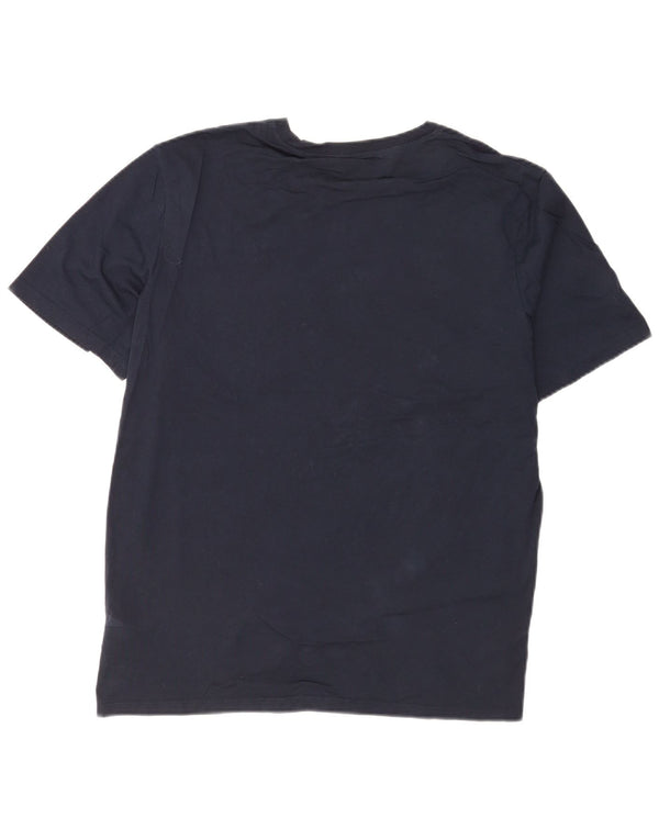 Timberland Camiseta gráfica de ajuste regular para hombre Top XL Algodón azul marino