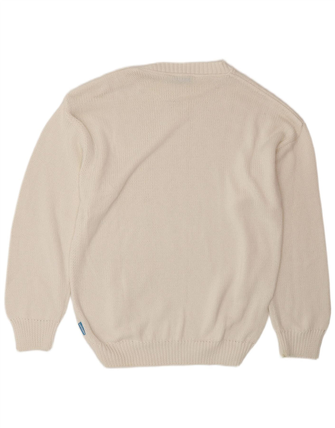 Carrera Jersey De Cuello Redondo Para Hombre XL Algodón Blanco