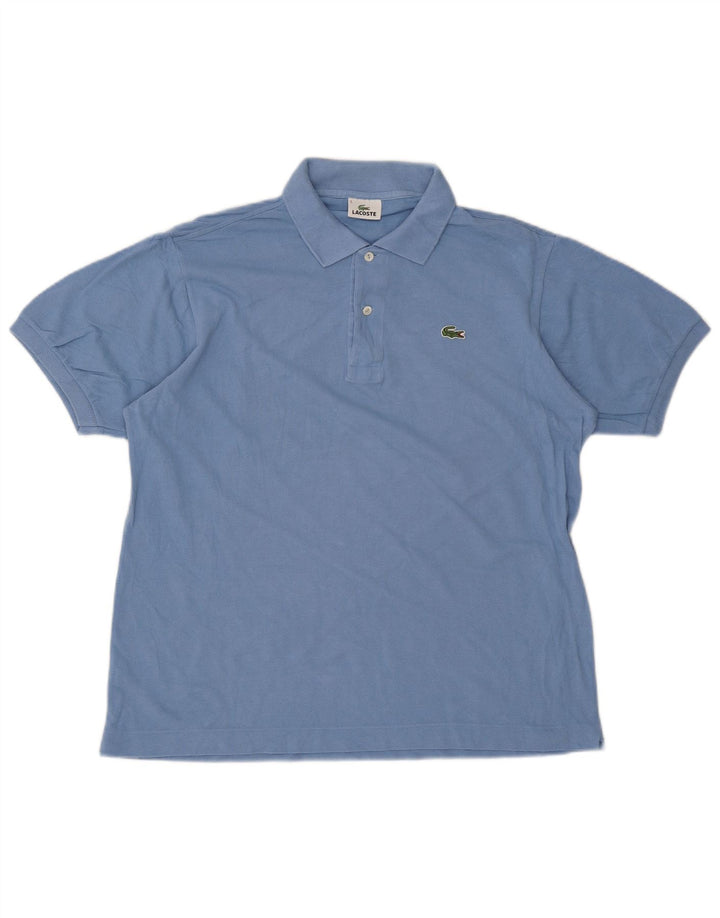 Polo Lacoste para hombre talla 5 grande algodón azul