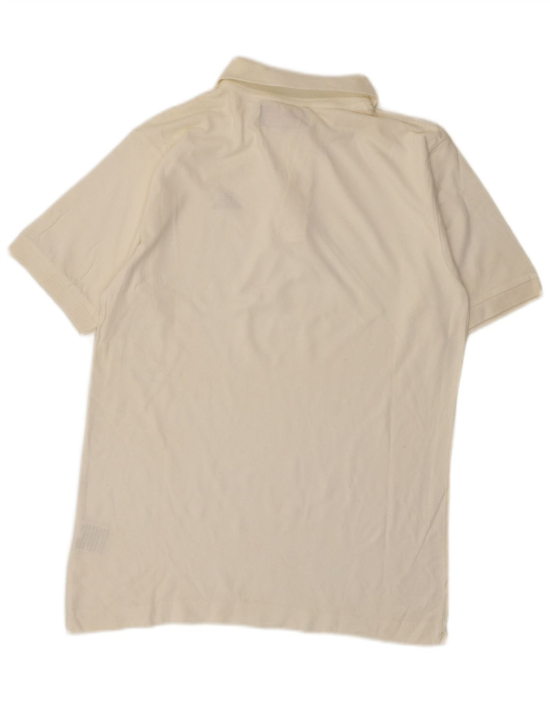 Polo Kappa Hombre Algodón Blanco Mediano