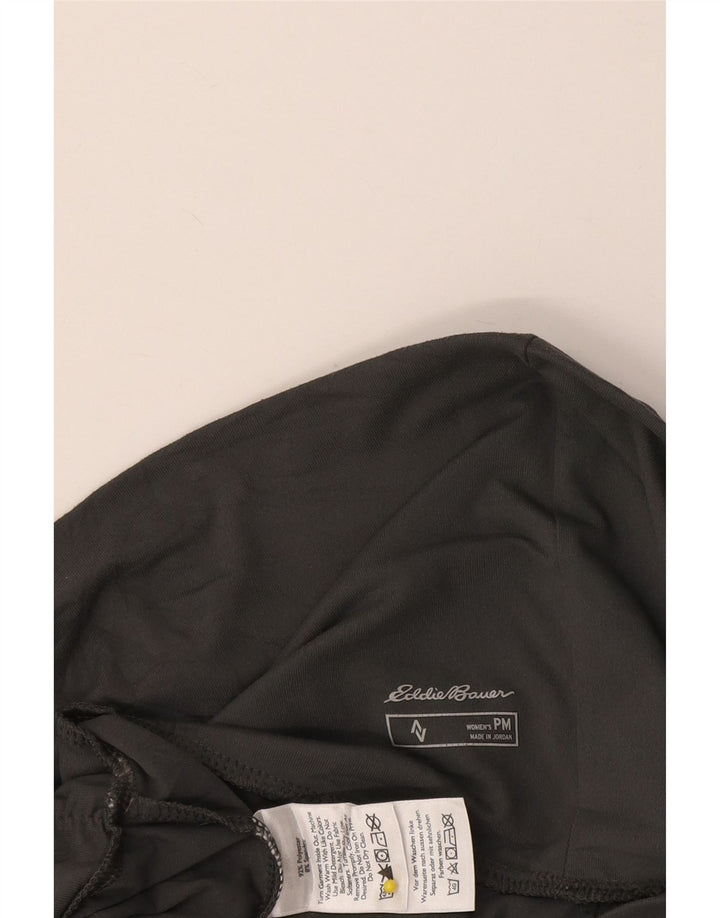 Eddie Bauer Pantalones de chándal pequeños para mujer UK 44 Poliéster gris medio
