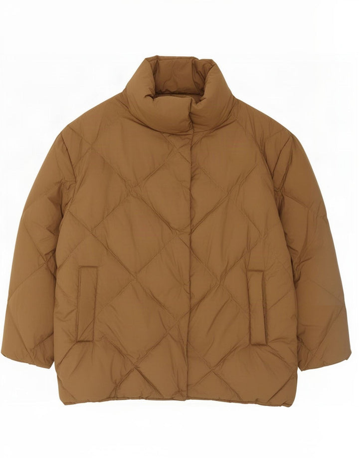 Marks & Spencer Chaqueta acolchada extragrande para mujer UK 46 Grande Poliéster marrón