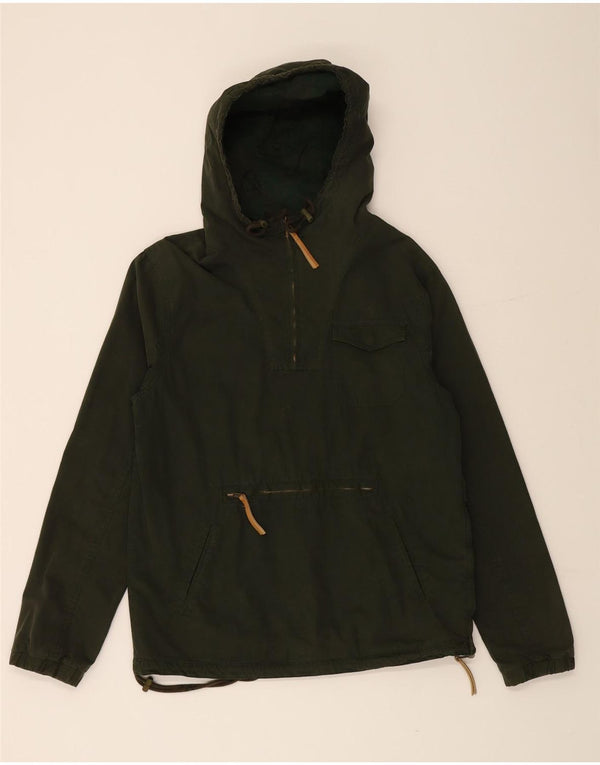 VANS Chaqueta Anorak con capucha para hombre UK 38 Medium Green