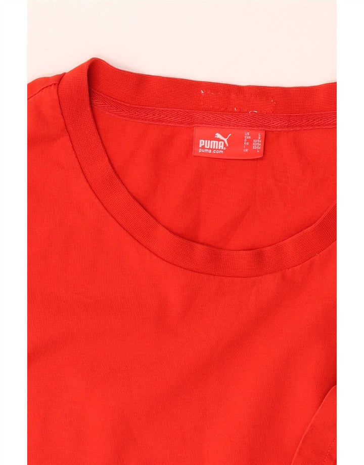 Puma - Camiseta para hombre, talla grande, color rojo