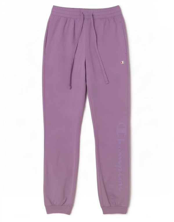 Champion Pantalones de chándal gráficos para Mujer Joggers UK 6 XS Algodón Morado