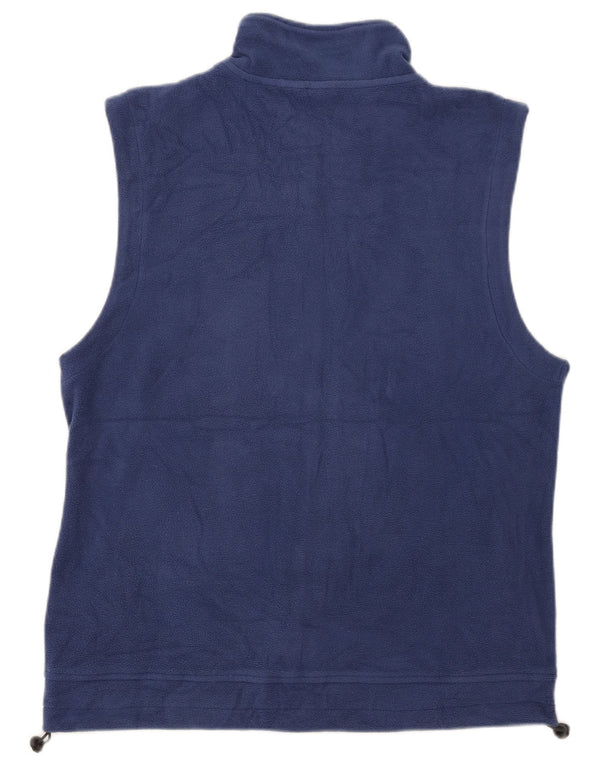 Canada Chaleco polar para hombre UK 42 XL Poliéster azul