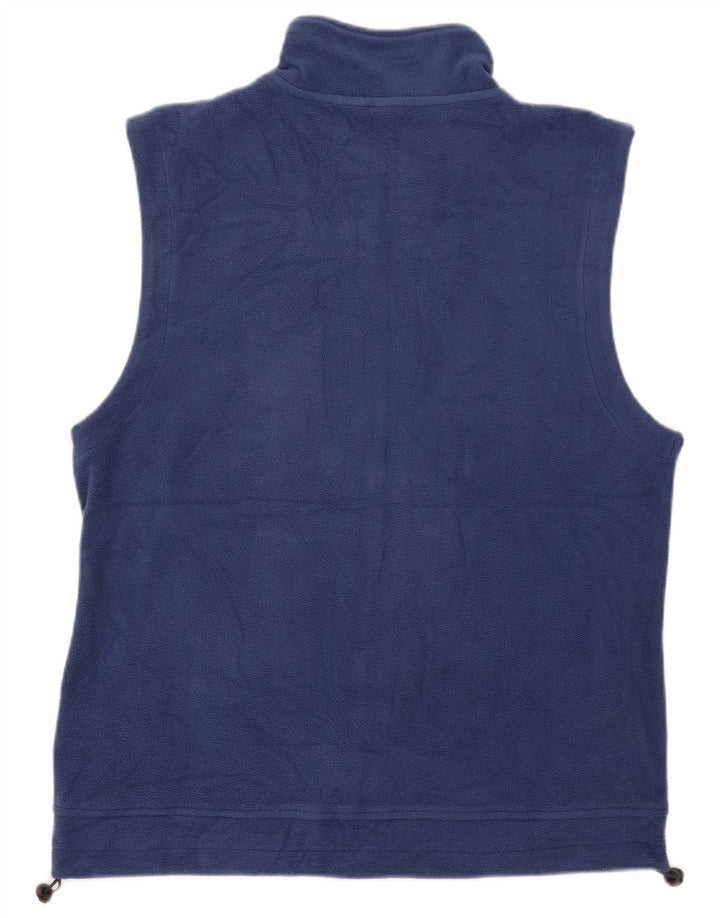 Canada Chaleco polar para hombre UK 42 XL Poliéster azul