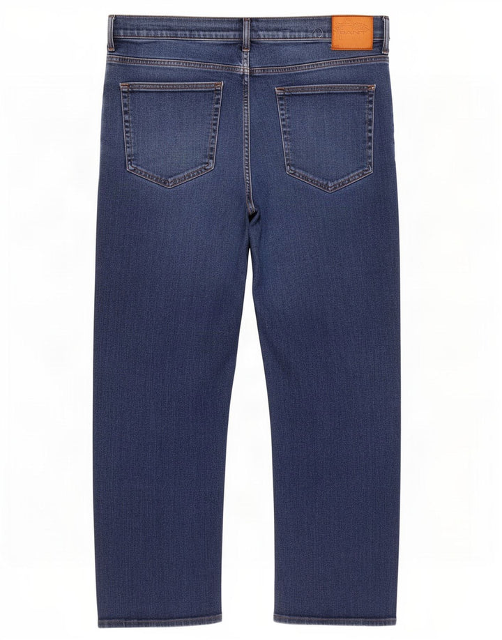 Gant Vaqueros Rectos De Corte Regular Para Hombre W42 L29 Azul