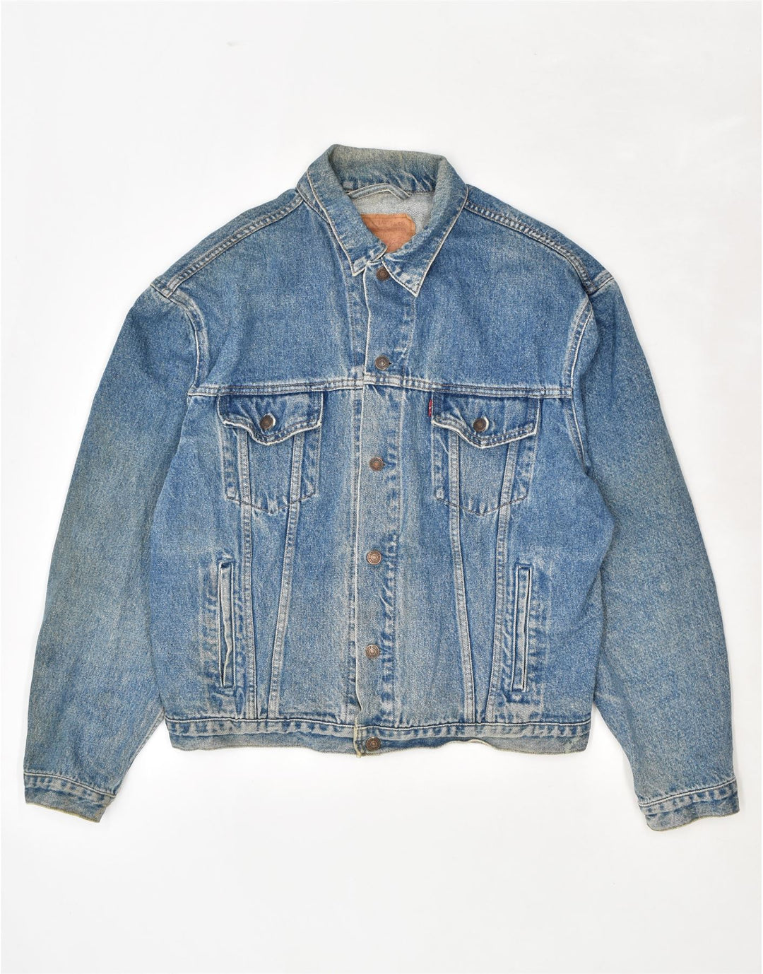 LEVI'S Chaqueta vaquera para hombre UK 42 XL Algodón azul