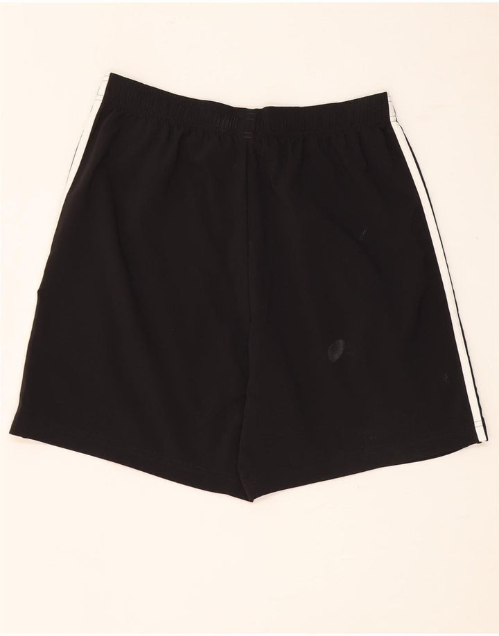 Pantalón Corto Deportivo Adidas Hombre Mediano Negro Poliéster