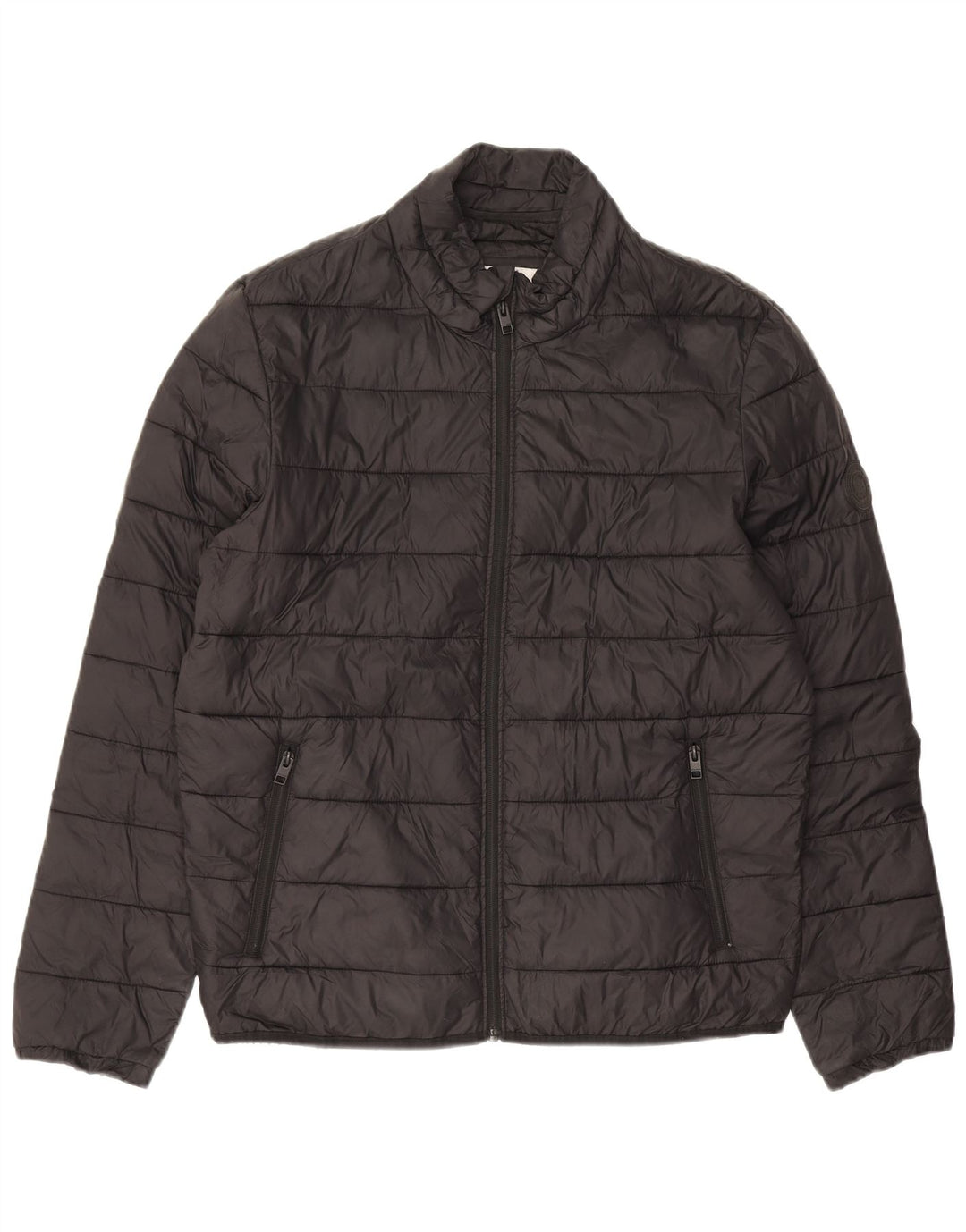 Jack & Jones Chaqueta acolchada para hombre Reino Unido 40 Grande Negro