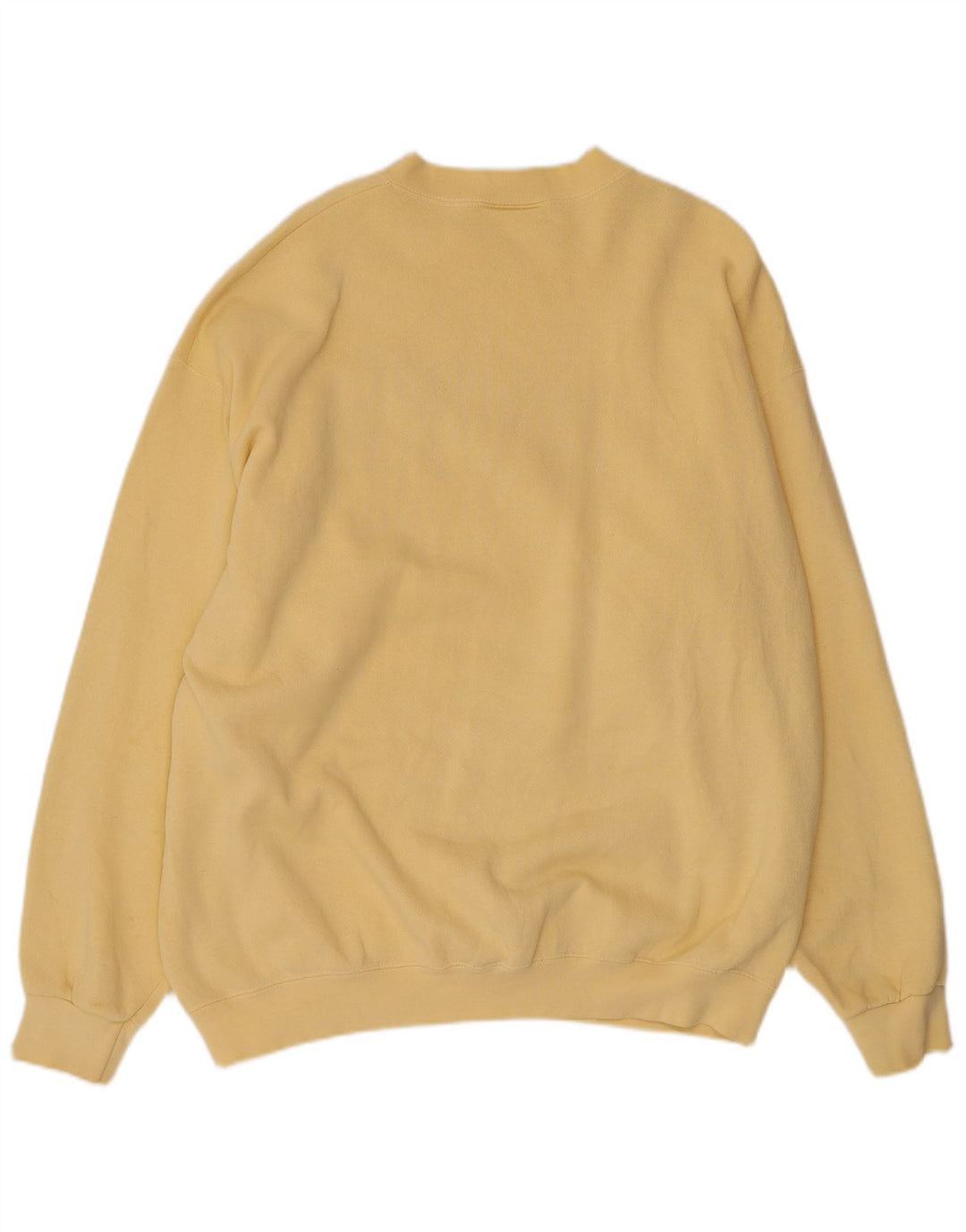 LEE Hombre Sudadera Gráfica Jumper XL Algodón Amarillo