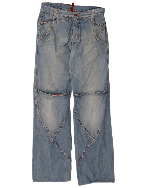 Vaqueros holgados para hombre MET W32 L34 Algodón azul