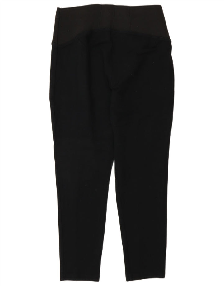 Marks & Spencer Leggings cortos para mujer UK 42 Viscosa negra mediana