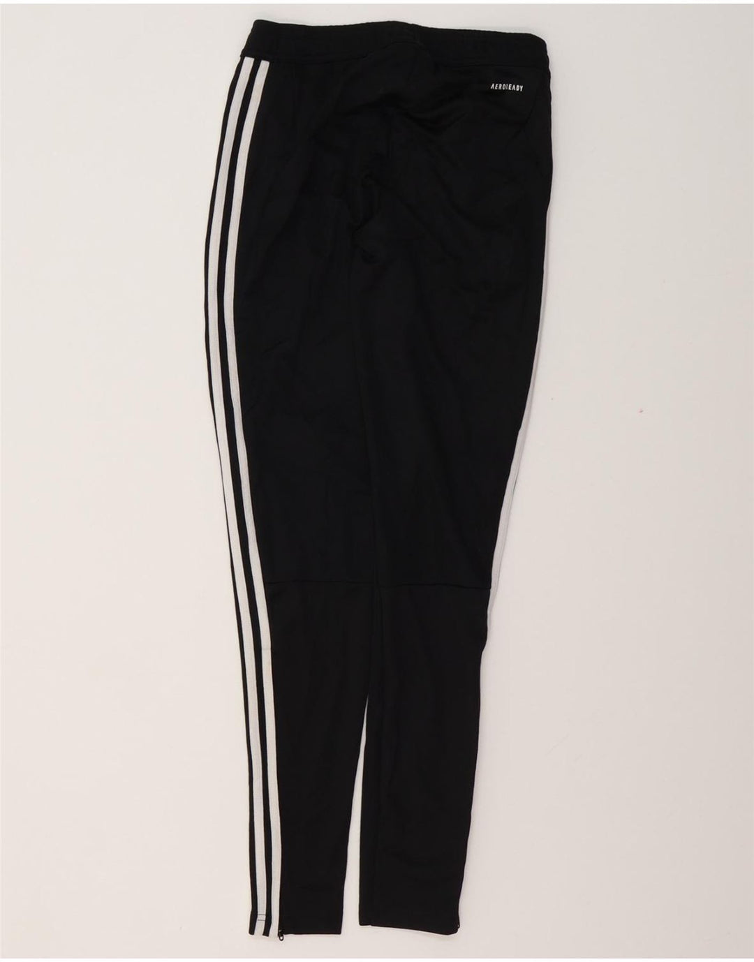 ADIDAS Mujer Aeroready Chándal Pantalones UK 4/6 XS Negro Poliéster