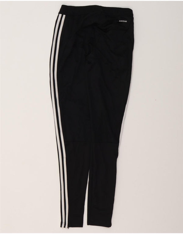 ADIDAS Mujer Aeroready Chándal Pantalones UK 4/6 XS Negro Poliéster