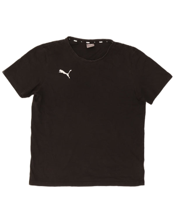 Camiseta Puma Hombre Top Medium Negro Algodón
