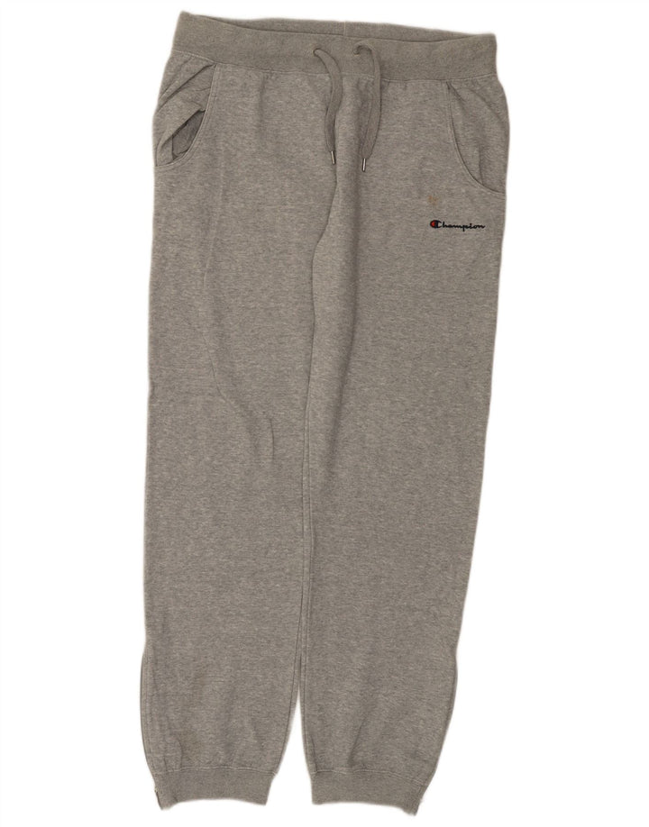 Champion Pantalones De Chándal Para Hombre Joggers Large Gris Algodón