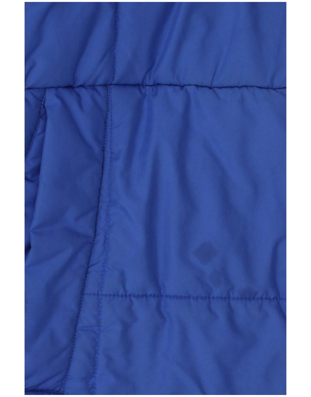 Adidas Chaqueta acolchada con capucha para niño 15-16 años Azul Poliéster color block