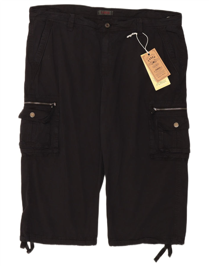 Forex Shorts Cargo Hombre W40 XL Algodón Negro