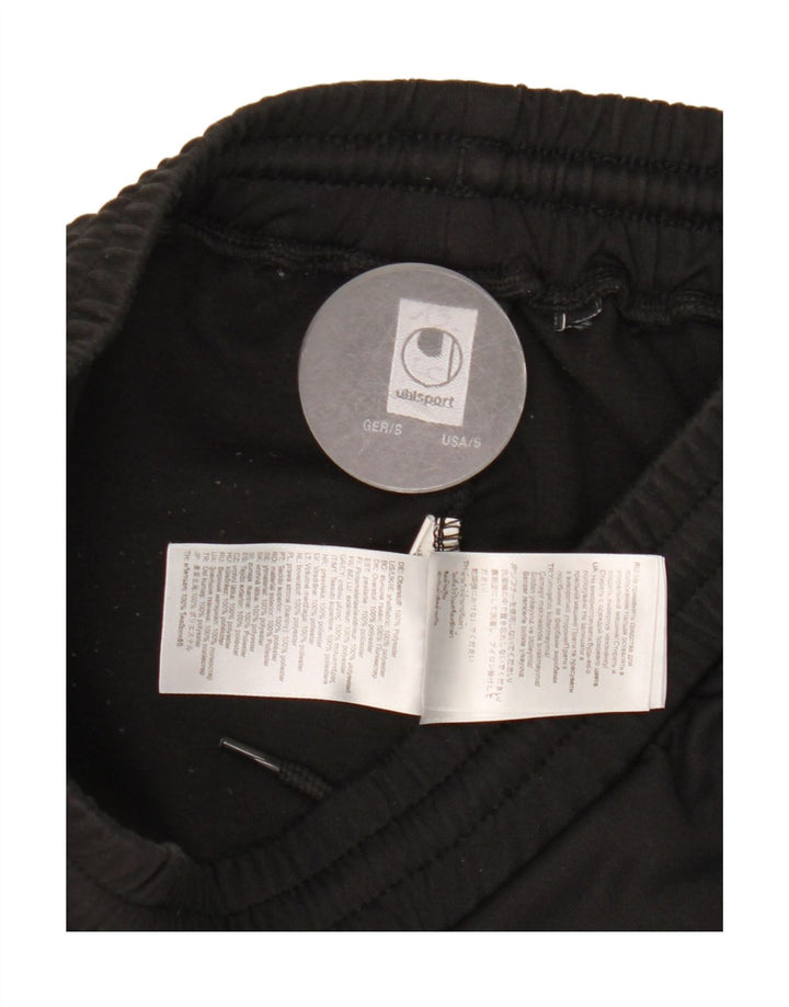 Uhlsport Hombre Pantalones De Chándal Gráfico Small Negro Poliéster