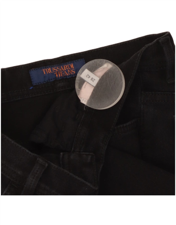 Vaqueros Trussardi Mujer De Tiro Medio Slim W28 L26 Negro