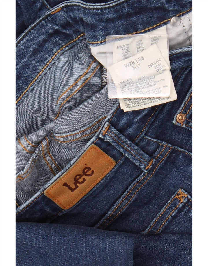 Vaqueros Lee Elly Slim para Mujer W28 L28 Algodón Azul Marino