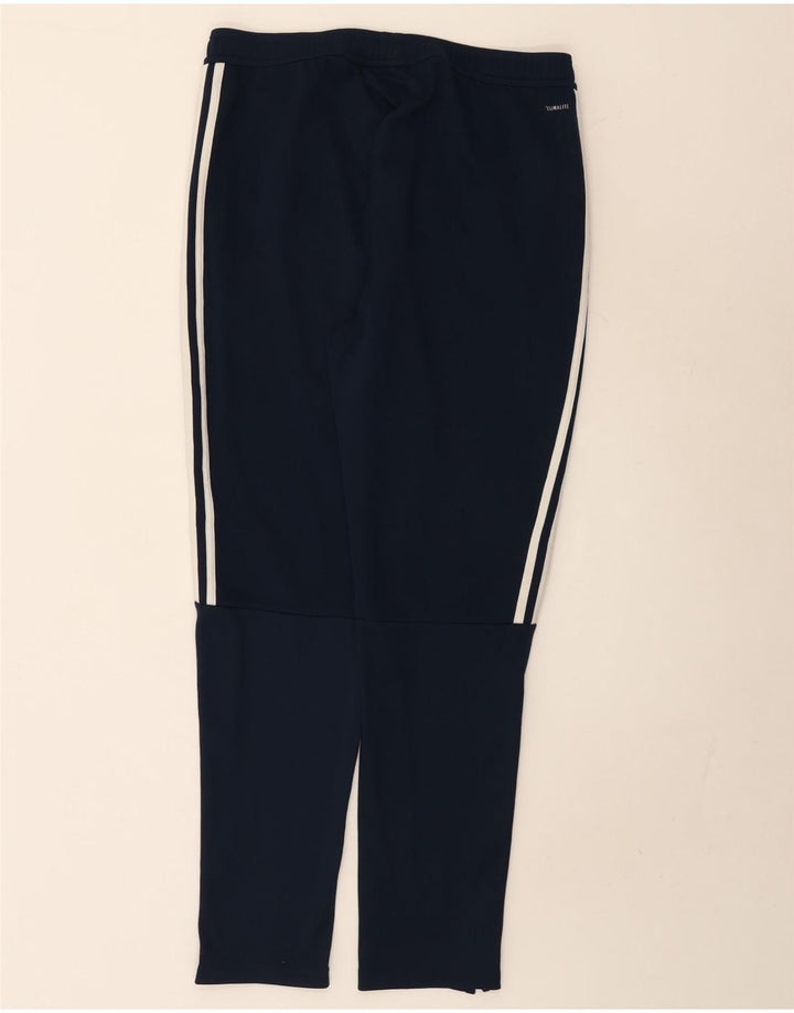 Adidas Mens Climalite Chándal Pantalones Grande Azul Marino Poliéster
