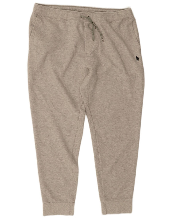 Polo Ralph Lauren - Pantalón de chándal para hombre, talla 2XL, algodón gris