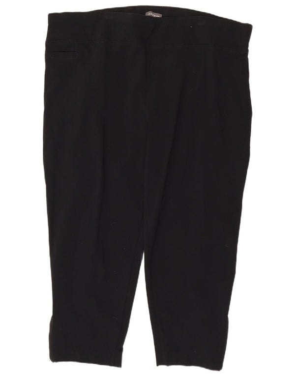 Marks & Spencer Leggings cortos autógrafos para mujer UK 36 5XL Viscosa negra