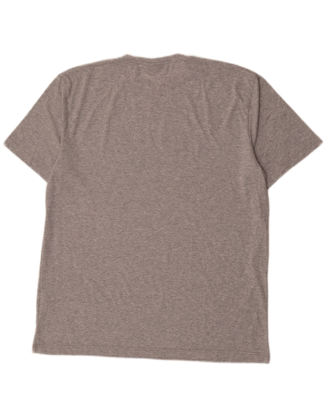 Museo Camiseta gráfica para hombre Top 2XL Algodón gris