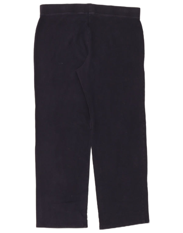 Marks & Spencer Pantalones de Chándal para Mujer UK 40 XL Algodón Azul Marino