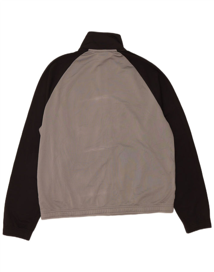 PUMA Chaqueta de chándal para hombre XL Gris Colorblock Poliéster