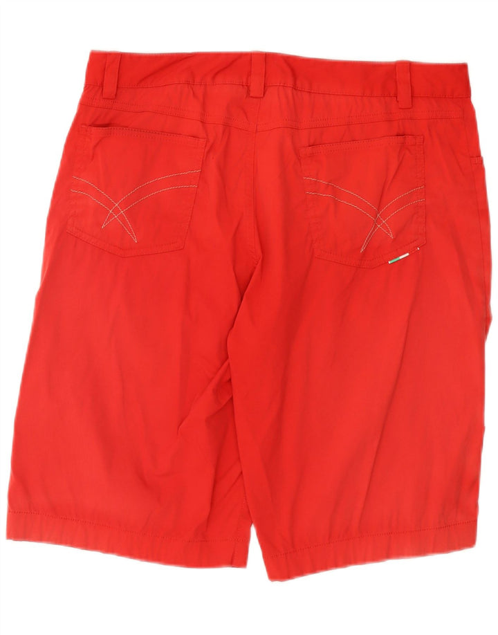 CHERVO Pantalones cortos casuales para hombre IT 50 Large W34 Poliamida roja
