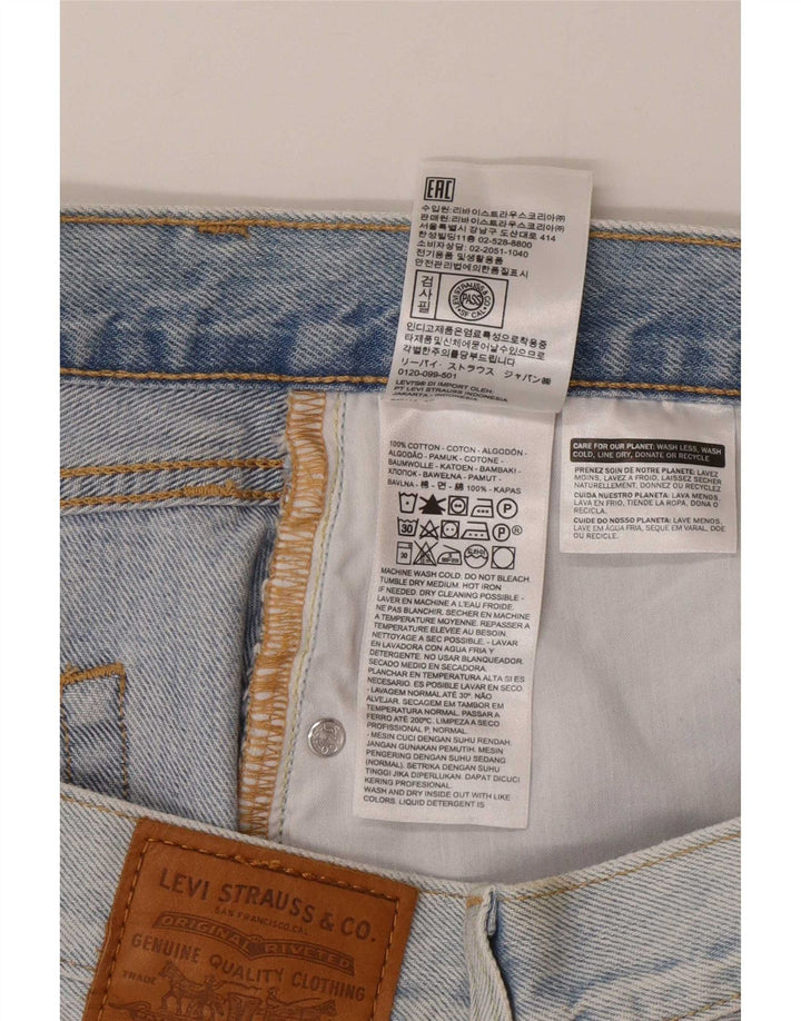 Minifalda vaquera Levi's para mujer W32 Algodón azul grande
