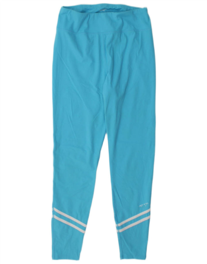 JACK WILLS Leggings para mujer UK 44 Poliéster a rayas azules grandes