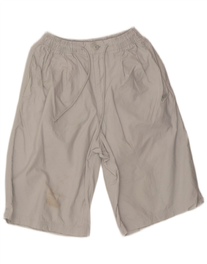 Pantalones cortos chinos extragrandes con pinzas para hombre Nike XS W26 Algodón blanco