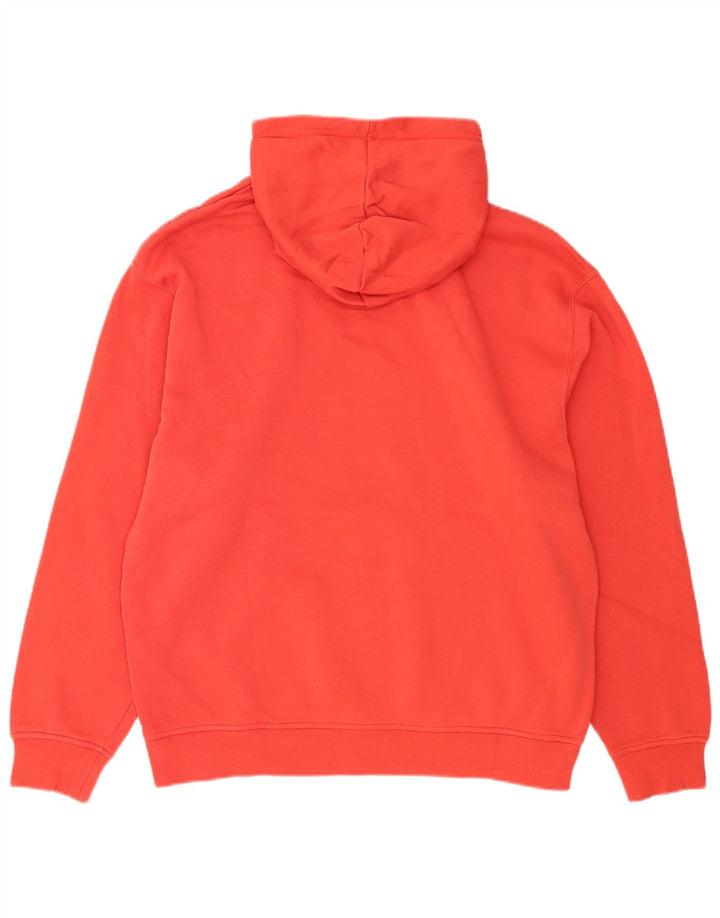 Jordan - Sudadera con capucha para hombre, talla grande, algodón rojo