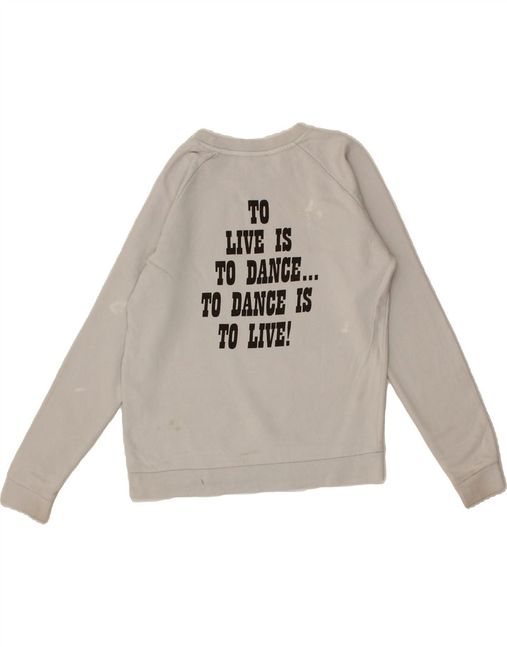 LEVI'S Mens Graphic Sweatshirt Jumper XS Grey Cotton Vintage Levi's and Second-Hand Levi's from Messina Hembry 