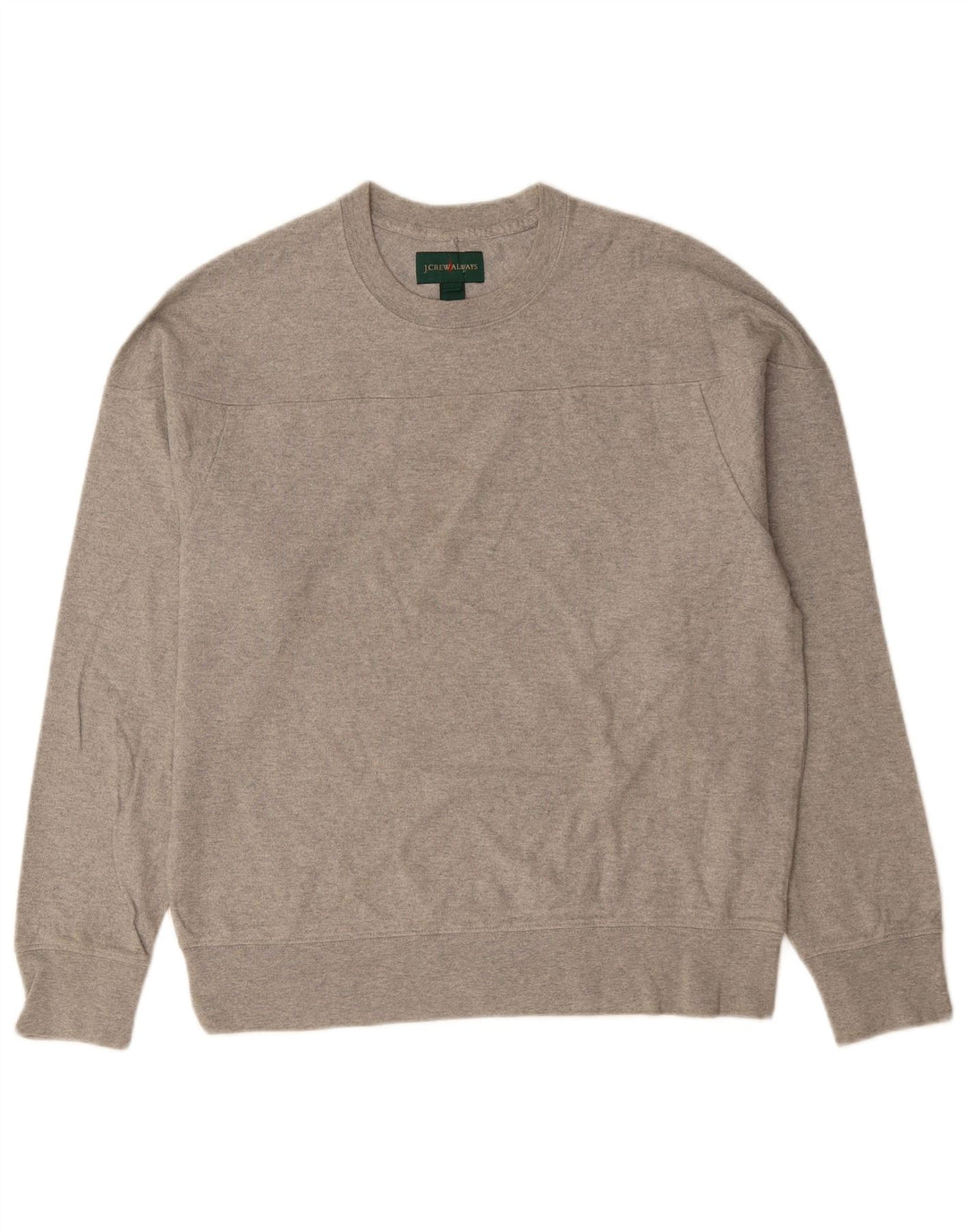 J. CREW Sudadera para Hombre Jumper Gris Medio Algodón