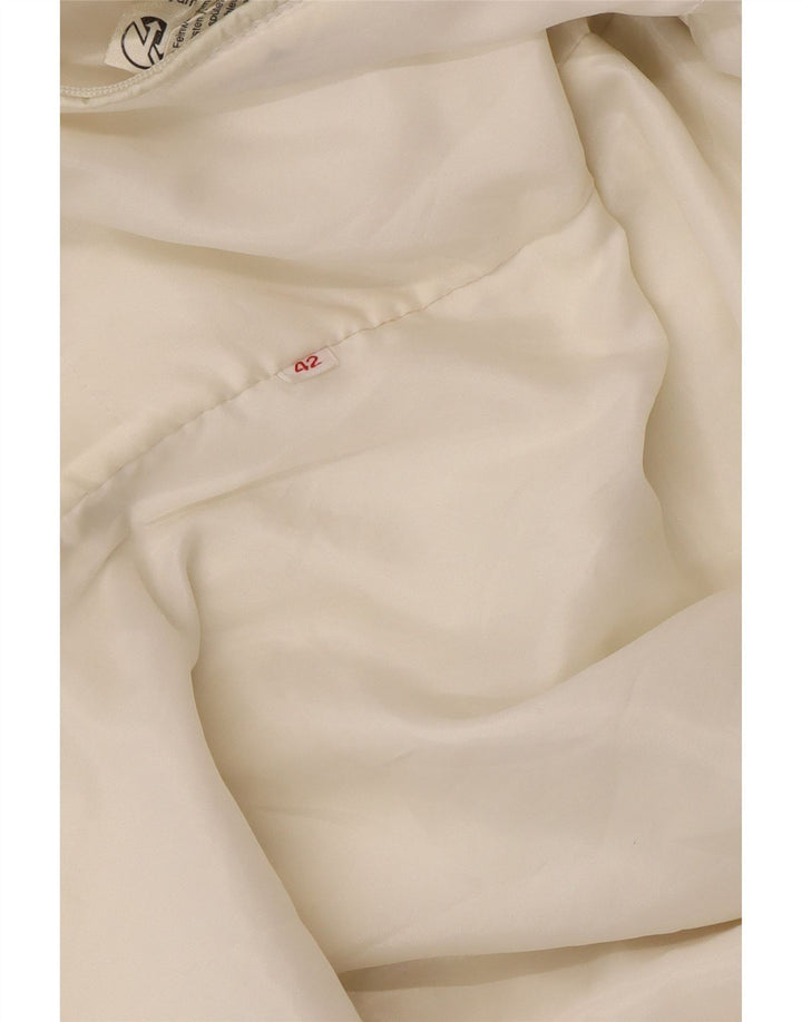 Schoffel Chaqueta cortavientos para mujer IT 42 Medium Off White Poliamida