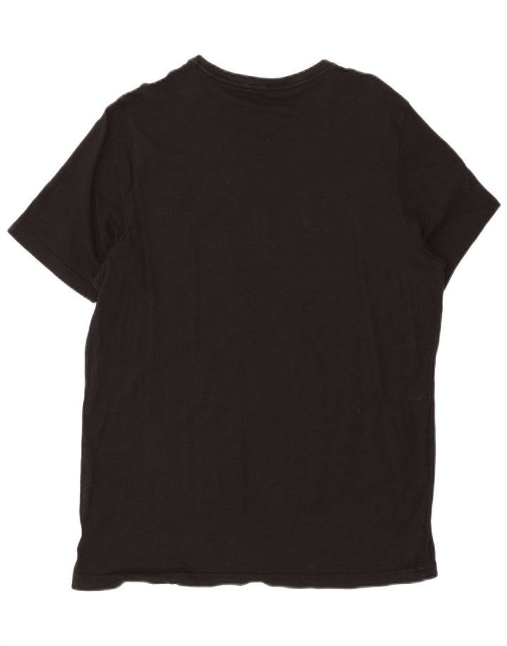 Puma - Camiseta gráfica para hombre, talla grande, color negro