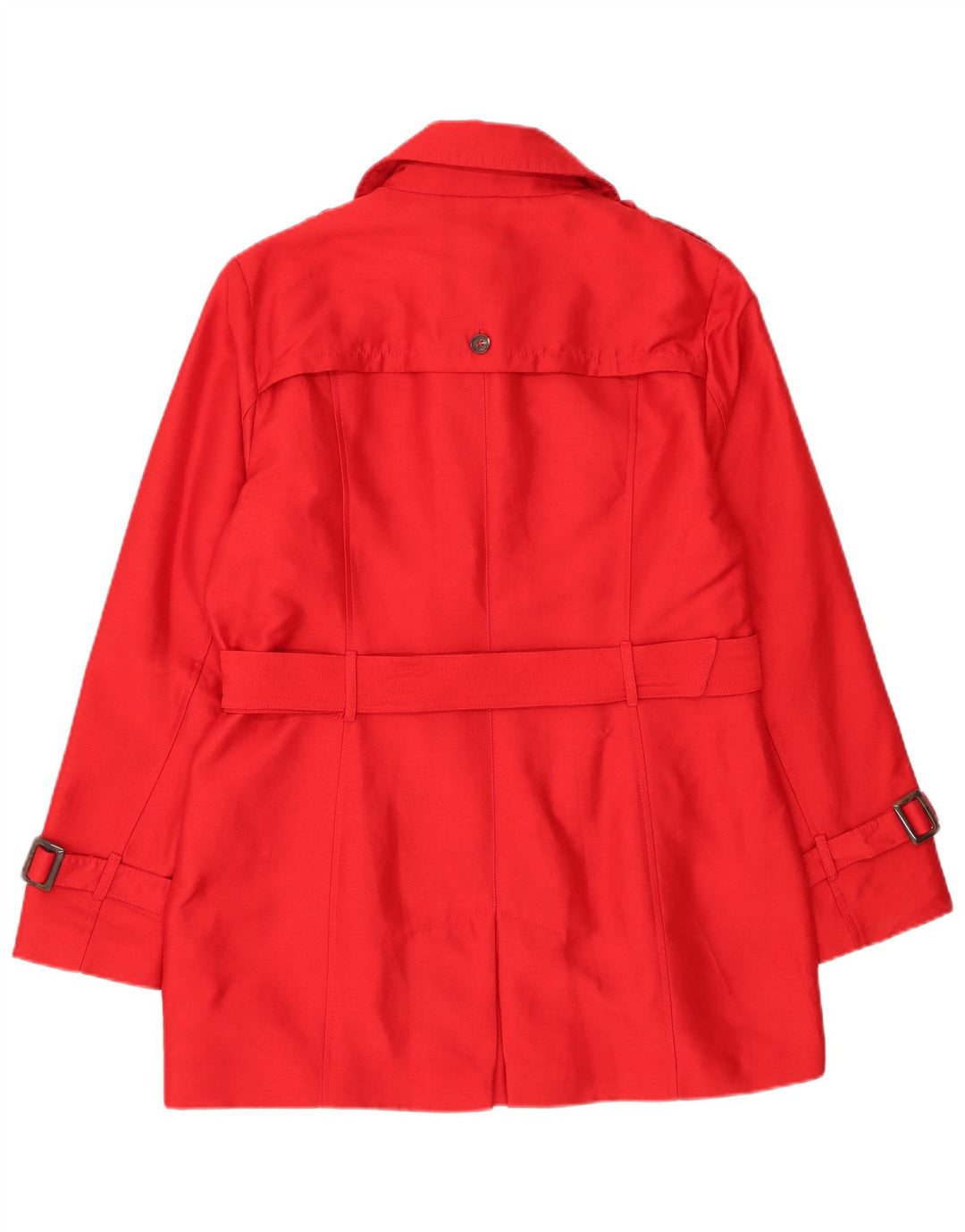 Laura Ashley Gabardina para mujer UK 44 Poliéster rojo medio