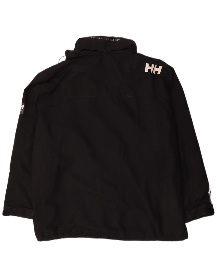 Helly Hansen Chaqueta cortavientos gráfica para hombre UK 46 3XL Poliéster negro