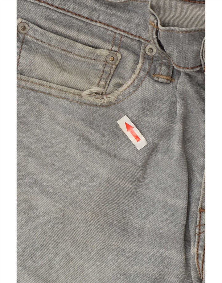 Levi's Mens 511 Slim Fit Denim Shorts W31 Algodón Azul Medio