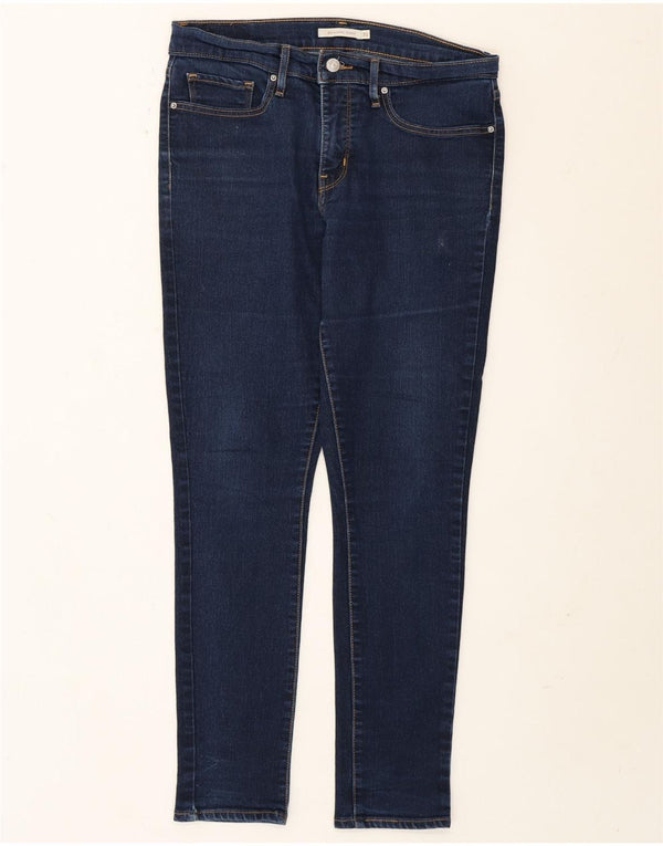 Levi's Mujer 311 Shaping Skinny Jeans W31 L30 Algodón Azul Marino